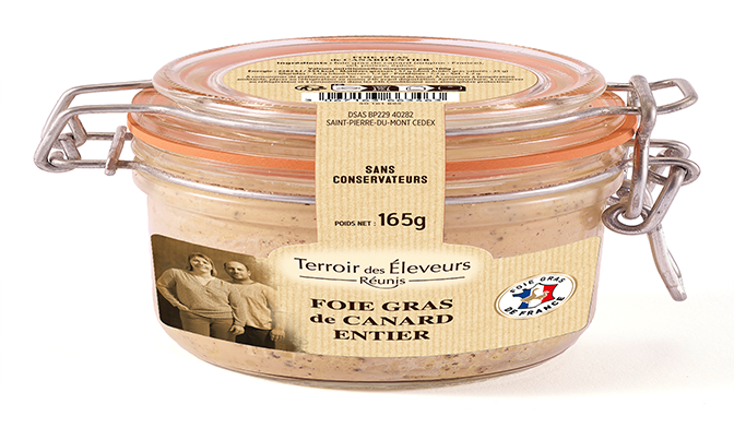 Foie gras de canard entier